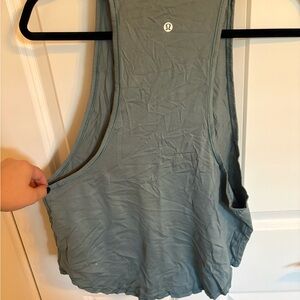 lululemon athletica Women's sage green Tank Top